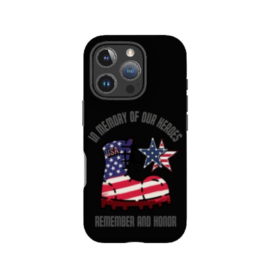 God bless America the land of the free IPhone Cases