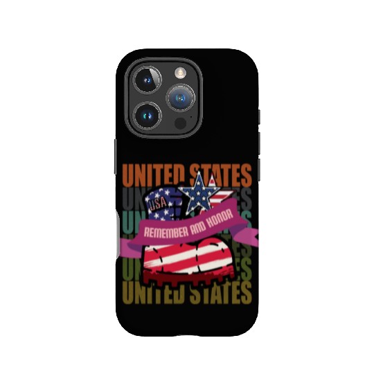 God bless America the land of the free IPhone Cases