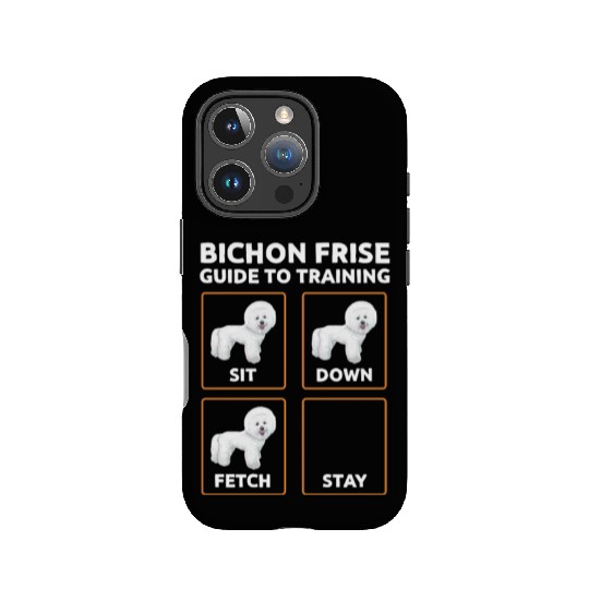 Bichon Frise Guide To Training IPhone Cases