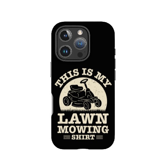 Lawn Mowing Lawn Mower Gardener Gardening IPhone Cases