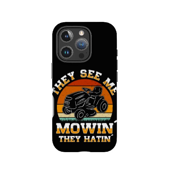Lawn Mowing Lawn Mower Gardener Gardening IPhone Cases