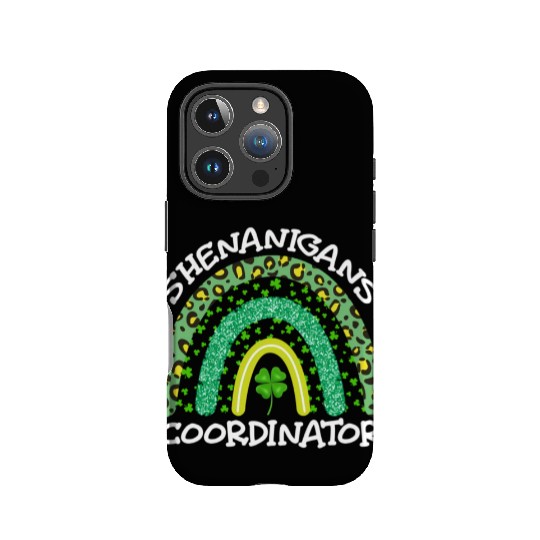 Shenanigans Coordinator St Patricks Day IPhone Cases