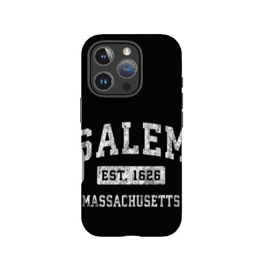 Salem Massachusetts Ma Established Sports IPhone Cases