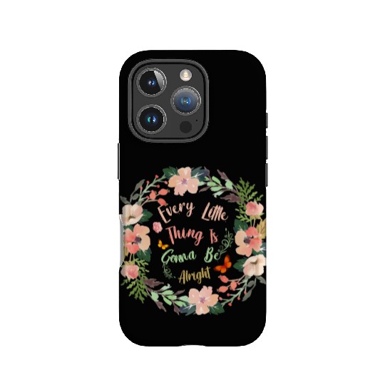 Every Little Thing Is Gonna Be Alright Yoga IPhone Cases