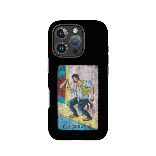 Loteria El Borracho Colorful Tarot Card IPhone Cases