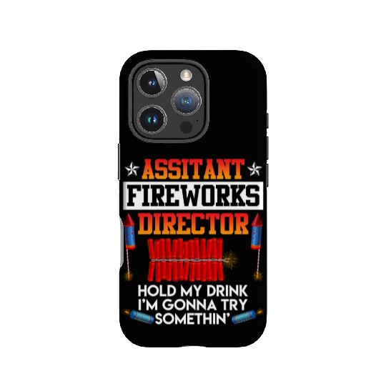 Independence Day Assistant Fireworks Director USA IPhone Cases