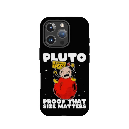 Amateur Astronomy Pluto Proof That Size Matters So IPhone Cases