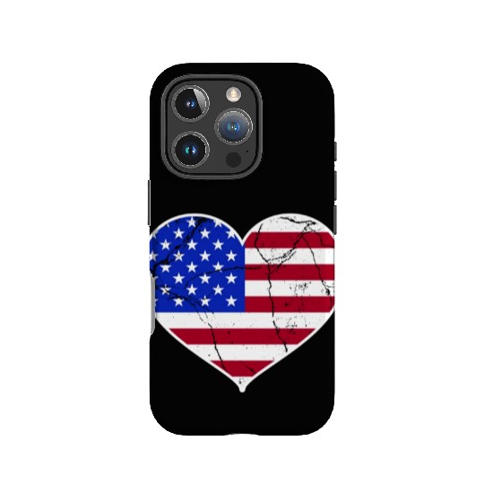 Love America Flag Independence Day USA Patriots IPhone Cases