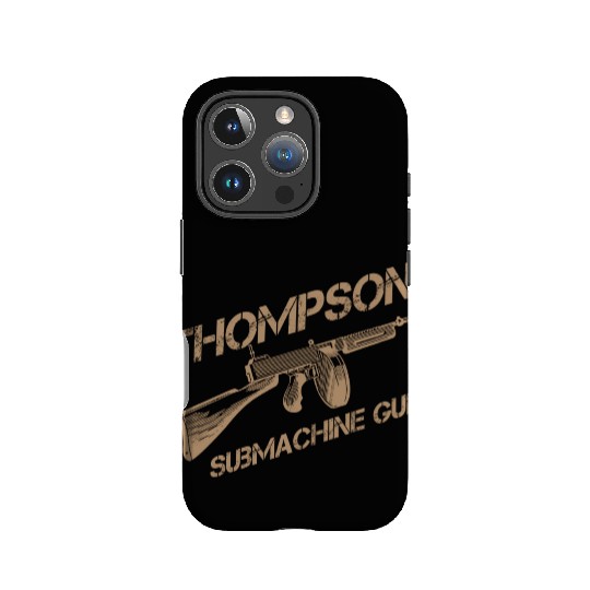 Thompson Submachine Gun | World War 2 Weapon IPhone Cases