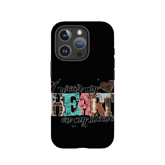 I Wear My Heart On My Sleeve IPhone Cases