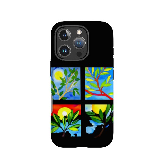 Laughing Olive Branch - Sustainable Harmony IPhone Cases