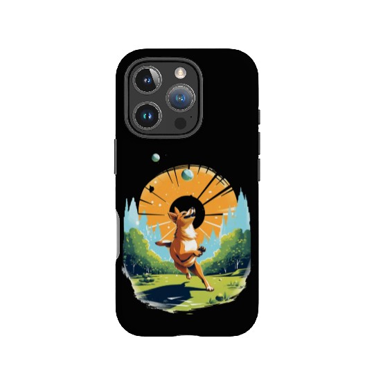 Joyful Dog in Summer Park IPhone Cases