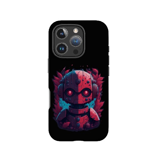 Ninja robot nice IPhone Cases AI design