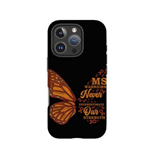 MS Warriors Never Underestimate Our Strength IPhone Cases