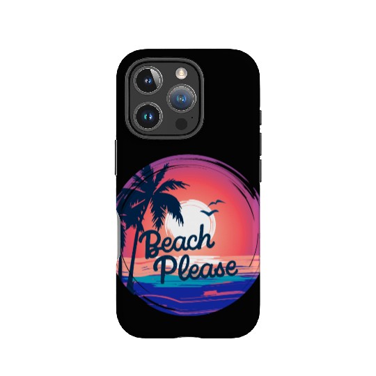 summer beach IPhone Cases