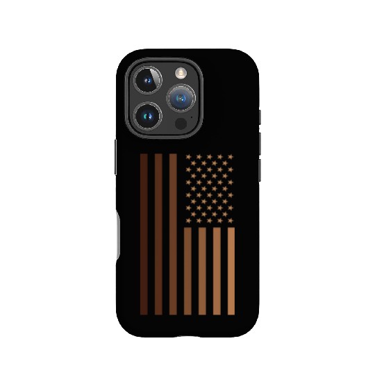Melanin Usa Flag IPhone Cases
