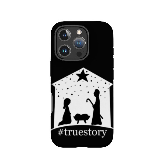Truestory Birth Jesus True Bible Story Bethlehem IPhone Cases
