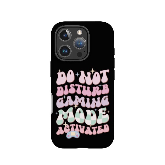 Do Not Disturb Gaming Mode Activated IPhone Cases