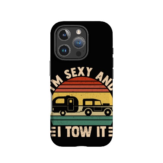 Funny Camper Camping RV IPhone Cases
