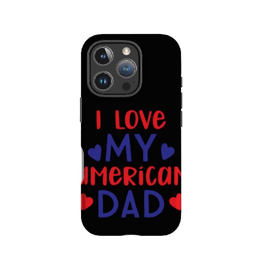 I Love My American Dad boy nature IPhone Cases