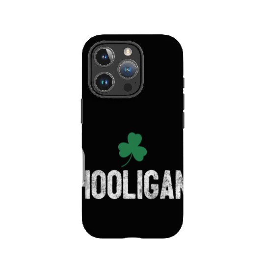 Hooligan Irish St Patrick'S Day Shamrock Clover IPhone Cases