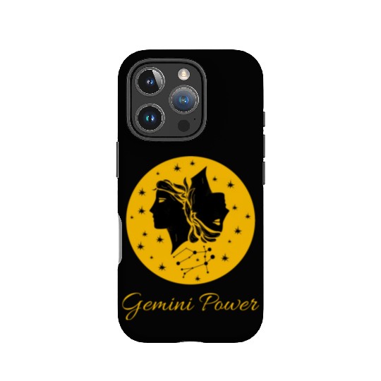 Gemini Power Zodiac Sign IPhone Cases