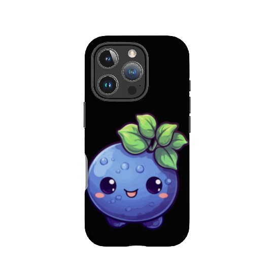 Blueberry kawaii IPhone Cases