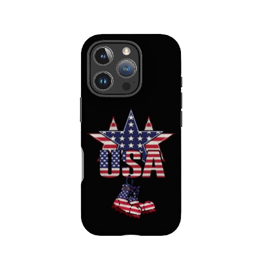 God bless America the land of the free IPhone Cases