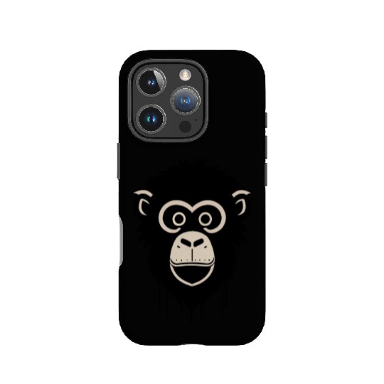 monkey face IPhone Cases