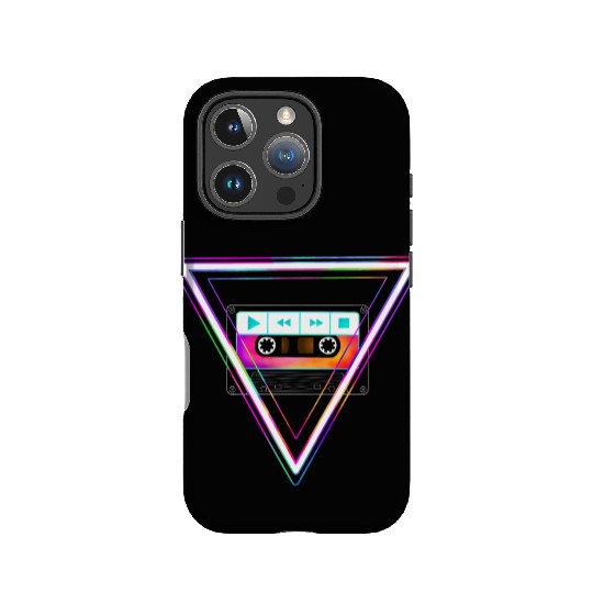 Totally Triangular 80s Cassette Tape IPhone Cases