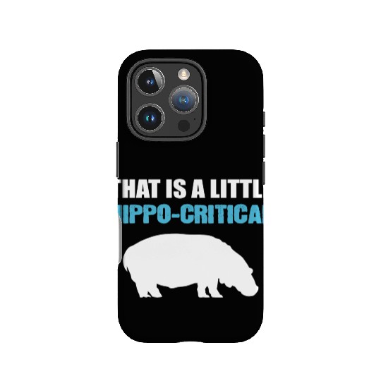 Little Hippo-Critical Zookeeper Or Animal Lover Gi IPhone Cases