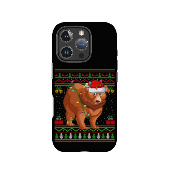 Bear Animal Ugly Grizzly Bear IPhone Cases
