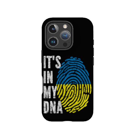 It'S In My Dna Ukraine Flag IPhone Cases
