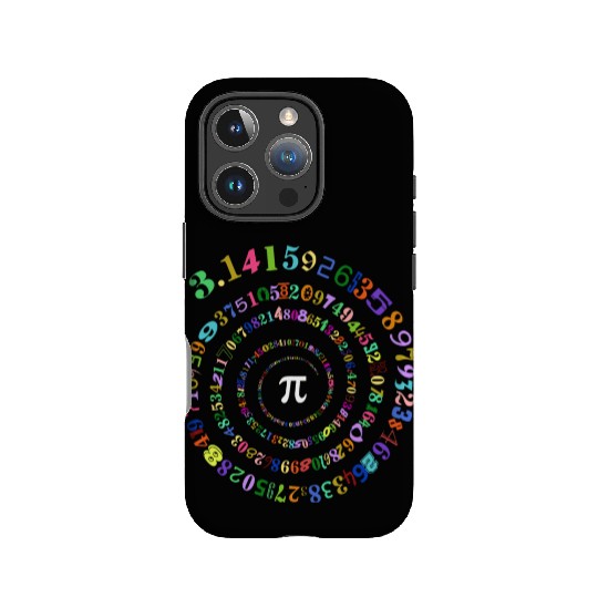 Funny Pi Day Spiral Pi Math IPhone Cases
