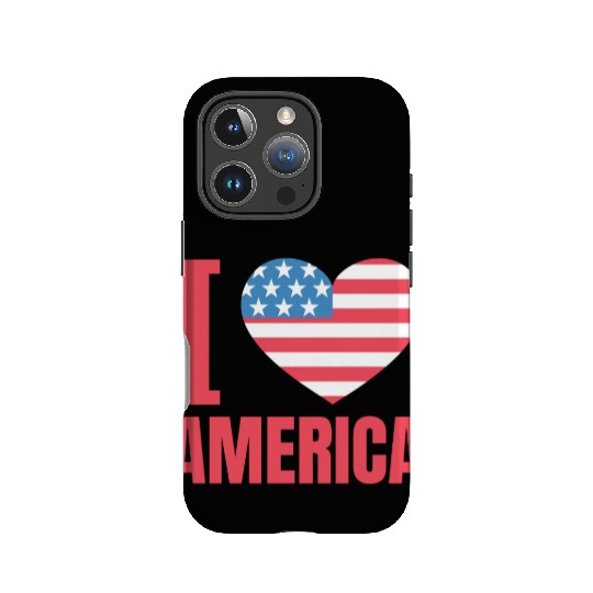 I Love America IPhone Cases