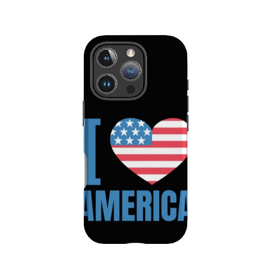 I Love America IPhone Cases