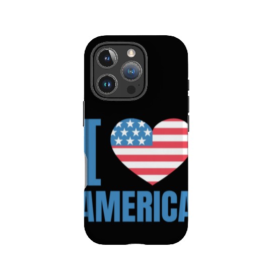 I Love America IPhone Cases