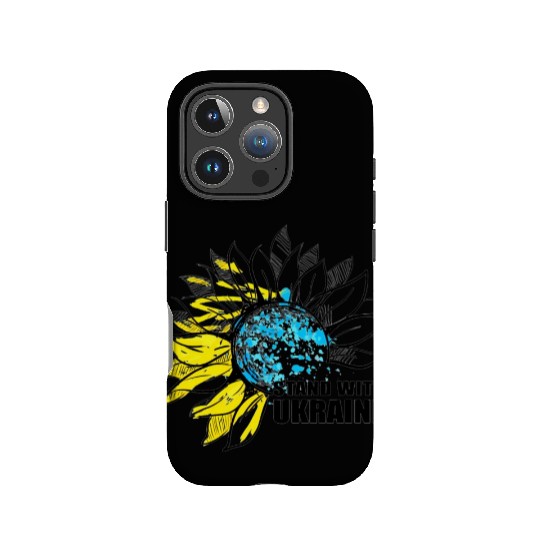 Sunflower Ukrainian Flag I Stand With Ukraine Ukra IPhone Cases