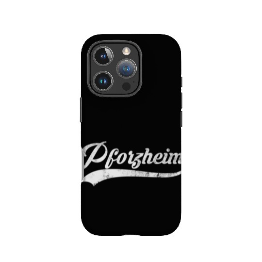 Pforzheim City Old School IPhone Cases