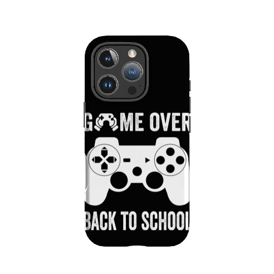 game over back to school IPhone Cases
