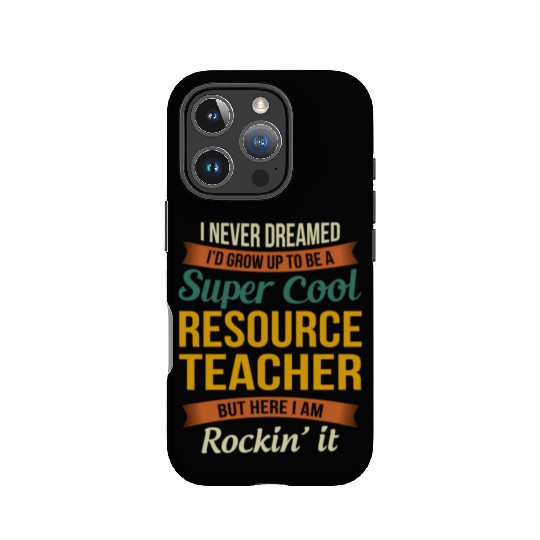 Resource Teacher Appreciation IPhone Cases