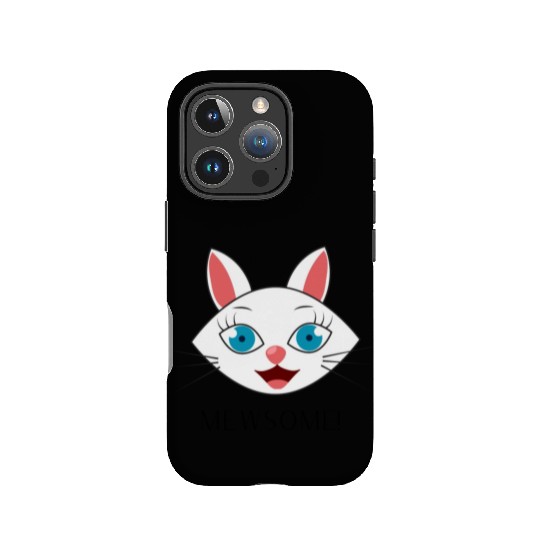 Mewsome White Cat Face IPhone Cases