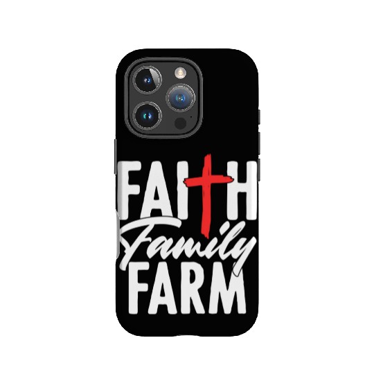Farm Religious Christian Family Farmer Rancher Far IPhone Cases
