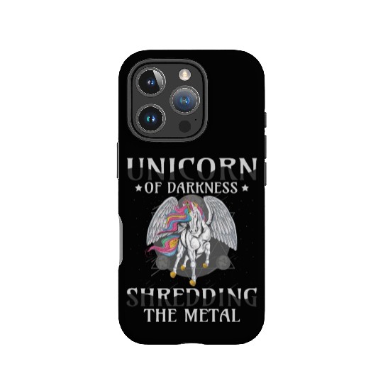 Goth Rock Satan Unicorn Festivals Death Metal IPhone Cases