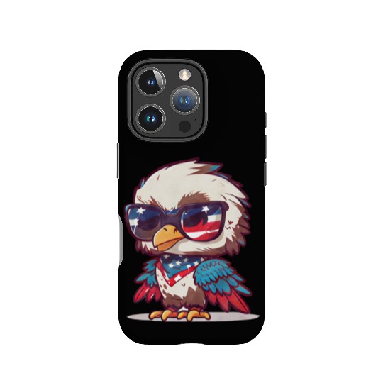 Patriotic fashionista Bird IPhone Cases