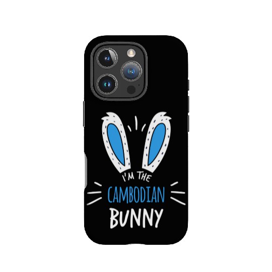 I'M The Cambodian Bunny Ears Cambodia Easter Sunda IPhone Cases