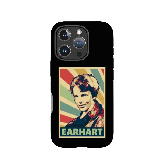 Amelia Earhart Vintage Colors IPhone Cases