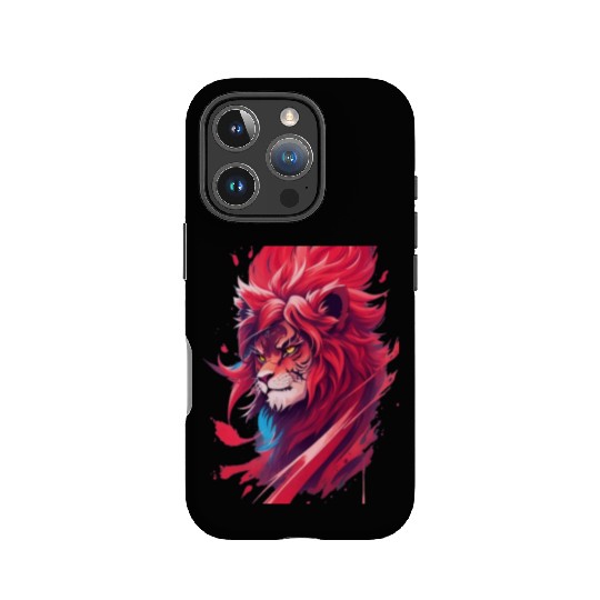 Ninja lion nice IPhone Cases Ai design