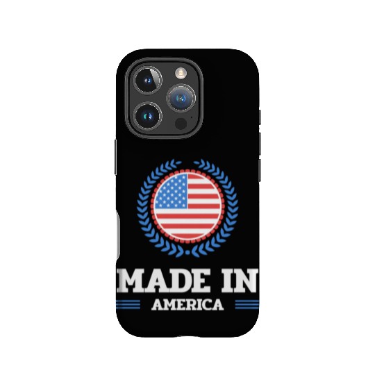 made in america red girl love IPhone Cases