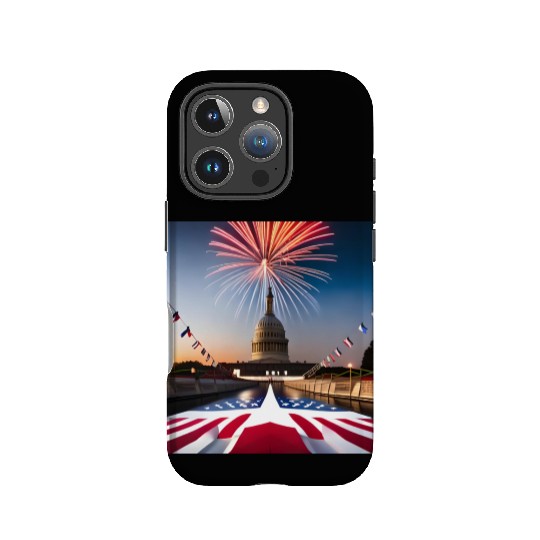 Independence Day, U.S.A., celebration, party, year IPhone Cases
